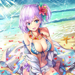 This is a pixiv picture whose title is サイドテールの森蘭丸.