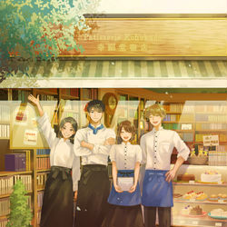 This is a pixiv picture whose title is 幸福堂３.