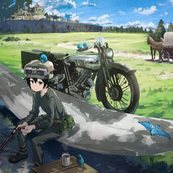 This is a pixiv picture whose title is 休憩キノさん.