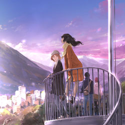 This is a pixiv picture whose title is ひかり望む方へ.