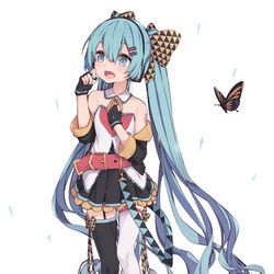 This is a pixiv picture whose title is miku.