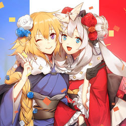 This is a pixiv picture whose title is ☆.