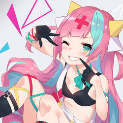 This is a pixiv picture whose title is ぴんきーさま.