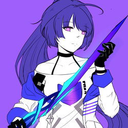 This is a pixiv picture whose title is Raiden Blade.