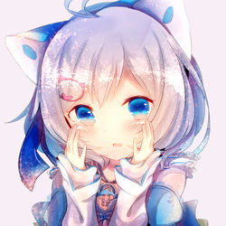 This is a pixiv picture whose title is 電脳少女シロ.