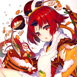 This is a pixiv picture whose title is 紅閻魔ちゃん.