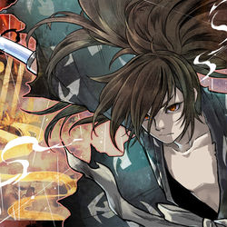 This is a pixiv picture whose title is どろろ.