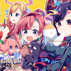 This is a pixiv picture whose title is あけましておめでとうございます.