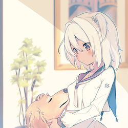 This is a pixiv picture whose title is 褐色ちゃん.