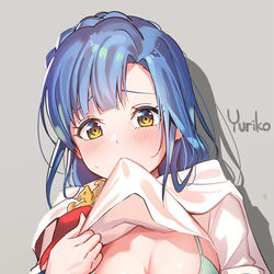 This is a pixiv picture whose title is 百合子.