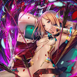 This is a pixiv picture whose title is 【クロリス・ガーデン】RE孫尚香.