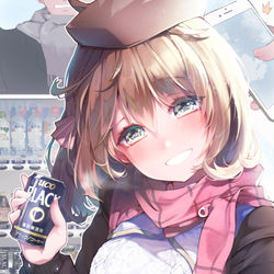 This is a pixiv picture whose title is 頑張って！.