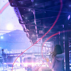This is a pixiv picture whose title is さよならを告げたはずなのに.