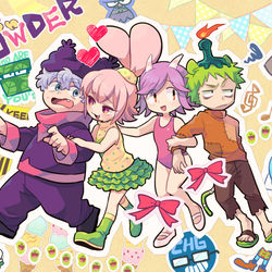 This is a pixiv picture whose title is 日本上陸9周年.
