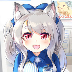 This is a pixiv picture whose title is ローソン店員夕立ちゃん♡　.