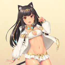 This is a pixiv picture whose title is バステトちゃん.