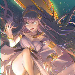 This is a pixiv picture whose title is 【FGO】暁の時を終える蛇よ、此処に.