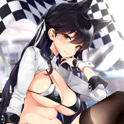 This is a pixiv picture whose title is 愛宕さん.