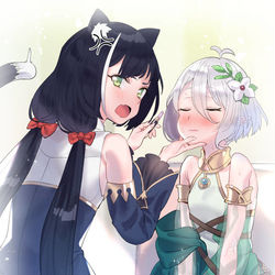 This is a pixiv picture whose title is あんたはまだ入ってくんな！.