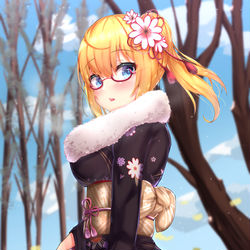 This is a pixiv picture whose title is AS Val 夢花火.