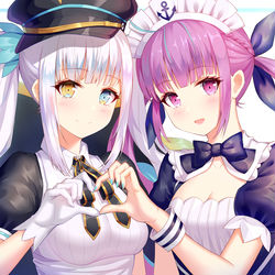 This is a pixiv picture whose title is Meaqua !.