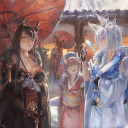 This is a pixiv picture whose title is 安逸时光.