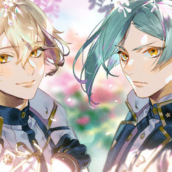 This is a pixiv picture whose title is ◈.