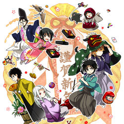 This is a pixiv picture whose title is 2019年賀.