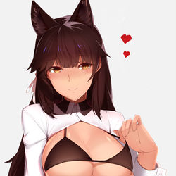 This is a pixiv picture whose title is 愛宕.