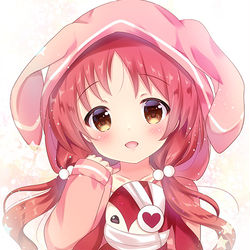 This is a pixiv picture whose title is もふもふメグちゃん♥.