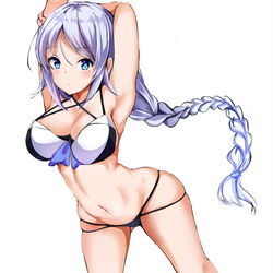 This is a pixiv picture whose title is 水着海風ちゃん.
