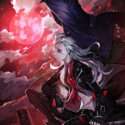 This is a pixiv picture whose title is 天狼.