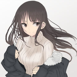 This is a pixiv picture whose title is 描き初め.
