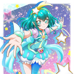This is a pixiv picture whose title is キュアミルキー.
