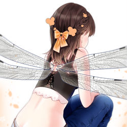 This is a pixiv picture whose title is デニム.