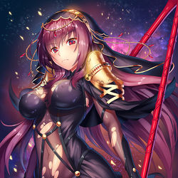 This is a pixiv picture whose title is スカサハ.
