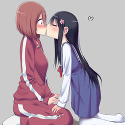 This is a pixiv picture whose title is みゃー姉と花ちゃん.