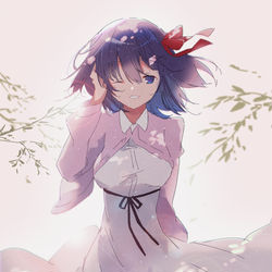 This is a pixiv picture whose title is HF.