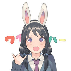 This is a pixiv picture whose title is わたモテ.