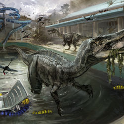 This is a pixiv picture whose title is プール掃除.