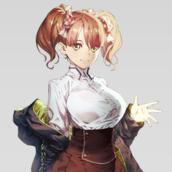 This is a pixiv picture whose title is ツインテちゃん.