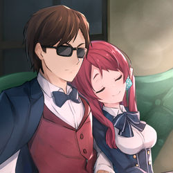 This is a pixiv picture whose title is 幸さく.
