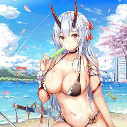 This is a pixiv picture whose title is 【FGO】巴 御 前 🌸.