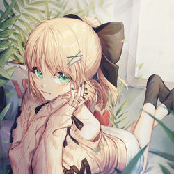 This is a pixiv picture whose title is ★.