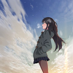 This is a pixiv picture whose title is 無題.