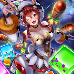 This is a pixiv picture whose title is 飛翔のソラ.
