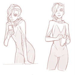 This is a pixiv picture whose title is spiderman.