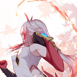 This is a pixiv picture whose title is 炽翎.