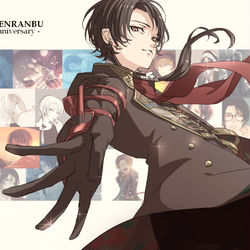 This is a pixiv picture whose title is 刀剣乱舞４周年.