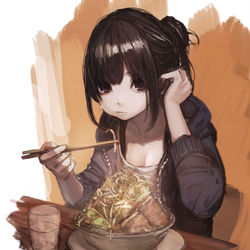 This is a pixiv picture whose title is 糖質.
